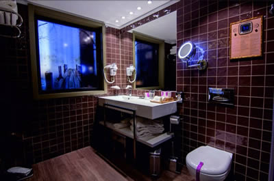 salle de bain hotel